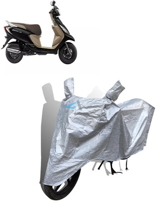 Y3H Waterproof Two Wheeler Cover for TVS(Scooty Zest 110, Silver)