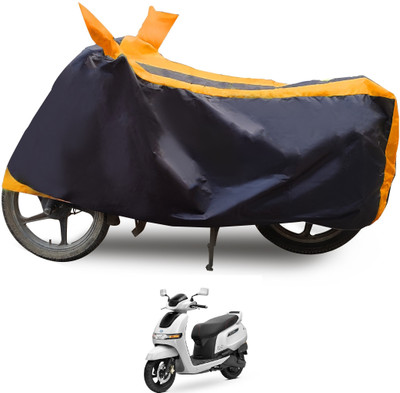 Euro Care Waterproof Two Wheeler Cover for TVS(iQube, Orange)