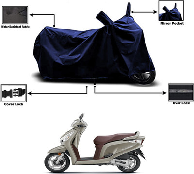 Amexride Two Wheeler Cover for Honda(Aviator, Blue)