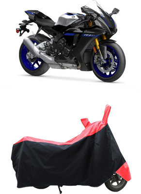 Coxtor Two Wheeler Cover for Yamaha(YZF R1 M BS6, Red)