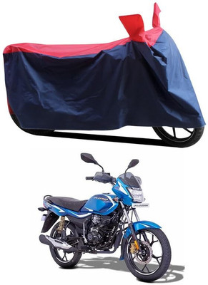AASHTIK MART Two Wheeler Cover for Bajaj(Platina 110 H-Gear, Red, Blue)