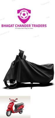 bhagat chander traders Waterproof Two Wheeler Cover for Hero(Duet, Black)
