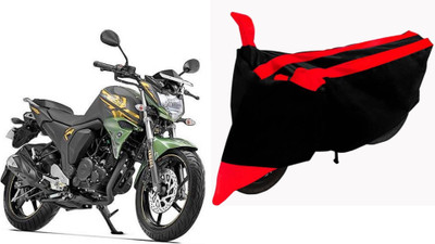 Sheen Waterproof Two Wheeler Cover for Yamaha(Fascino, Red, Black)