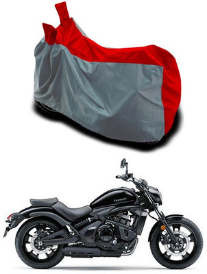 DeepShakshi AUTOMOTIVE Waterproof Two Wheeler Cover for Kawasaki(Vulcan S, Grey)