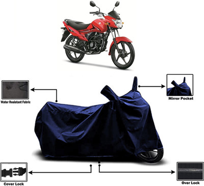 Amexride Two Wheeler Cover for Suzuki(Hayate EP, Blue)