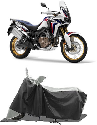 GROFATIK Two Wheeler Cover for Honda(Africa Twin, White)