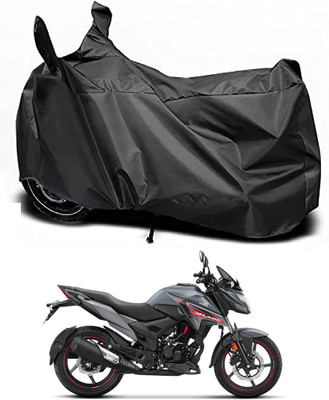 Auto Hub Waterproof Two Wheeler Cover for Honda(X-Blade, Black)