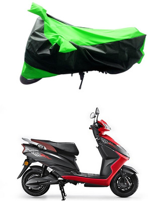 MMSSTAR Waterproof Two Wheeler Cover for Universal For Bike(Green, Black)