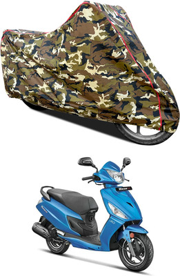 AutoGalaxy Waterproof Two Wheeler Cover for Hero(Dash, Yellow)
