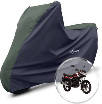 Neodrift Two Wheeler Cover for Bajaj(Discover 125 DTS-i, Green, Black)