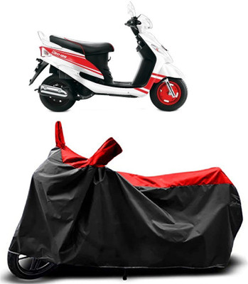 Fastak Two Wheeler Cover for Mahindra(Rodeo RZ, Red)