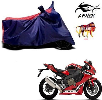 DeepShakshi AUTOMOTIVE Waterproof Two Wheeler Cover for Honda(CBR 1000RR, Blue, Red)