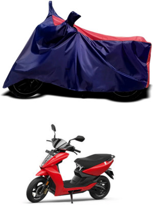 Mdstar Waterproof Two Wheeler Cover for Ather(450 X, Red, Blue)