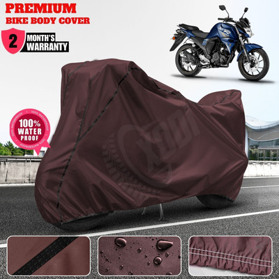xodi Waterproof Two Wheeler Cover for Yamaha(FZ, Maroon)