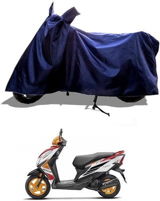 AASHTIK MART Two Wheeler Cover for Honda(Dio, Blue)