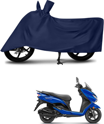 Mdstar Waterproof Two Wheeler Cover for Suzuki(Burgman Electric, Blue)