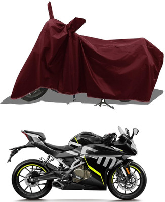 AESTRYD Two Wheeler Cover for CFMoto(250SR, Maroon)