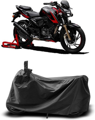 KEDIT Two Wheeler Cover for TVS(Apache RR 310, Black)