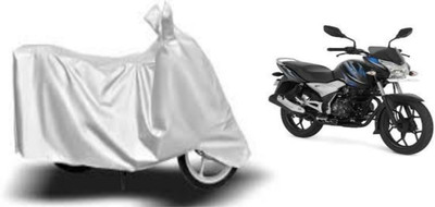 APKI APNI DUKAN Waterproof Two Wheeler Cover for Bajaj(Discover 150 s, Silver)