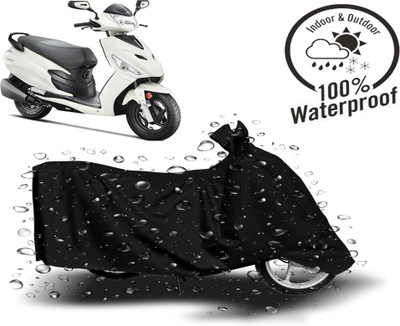 Autoinnovation Waterproof Two Wheeler Cover for Hero(Maestro Edge, Black)
