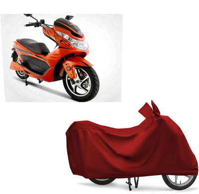 EGAL Two Wheeler Cover for Okinawa(Cruiser, Maroon)