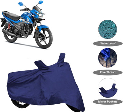 DeepShakshi AUTOMOTIVE Waterproof Two Wheeler Cover for Honda(Livo, Blue)