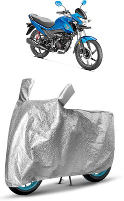 J S R Waterproof Two Wheeler Cover for Honda(Livo, Silver)