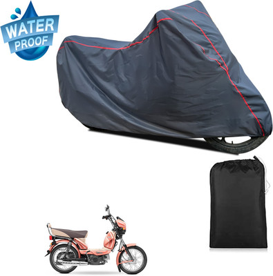GOSHIV-car and bike accessories Waterproof Two Wheeler Cover for TVS(Grey)