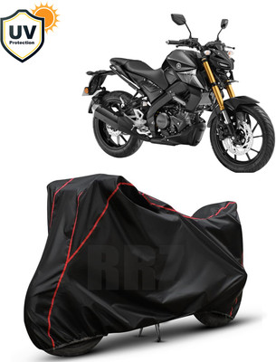 RRZ Waterproof Two Wheeler Cover for Yamaha(MT 15, Black, Red)