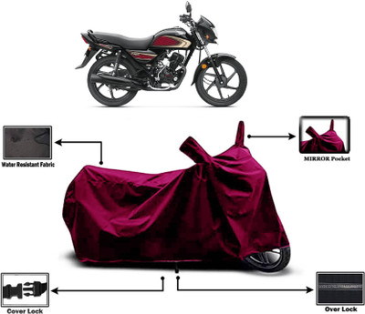 KEDIT Two Wheeler Cover for Honda(Dream Neo, Maroon)