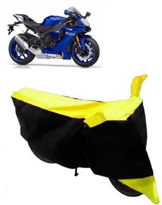 DeepShakshi AUTOMOTIVE Two Wheeler Cover for Yamaha(YZF R1, Yellow)