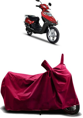 KEDIT Two Wheeler Cover for Hero(Electric Flash, Maroon)