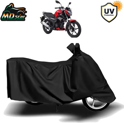 MMSSTAR Waterproof Two Wheeler Cover for TVS(Raider, Black)