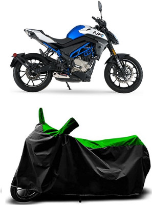 THE REAL ARV Waterproof Two Wheeler Cover for CFMoto(300NK, Green)