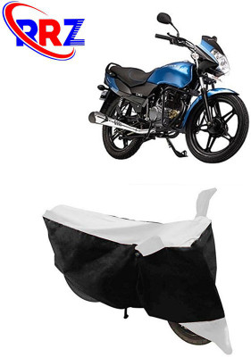 RRZ Waterproof Two Wheeler Cover for LML(Freedom LS, Black, White)