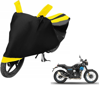 Auto Hub Two Wheeler Cover for Royal Enfield(Yellow)