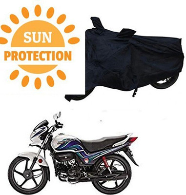 MMSSTAR Waterproof Two Wheeler Cover for Hero(Passion Pro TR, Black)