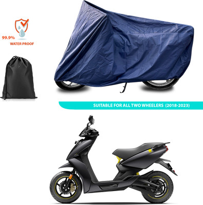 CODOKI Waterproof Two Wheeler Cover for Ather(450 X, Blue)