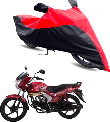 Motodreka Two Wheeler Cover for Mahindra(Centuro NXT, Red, Black)