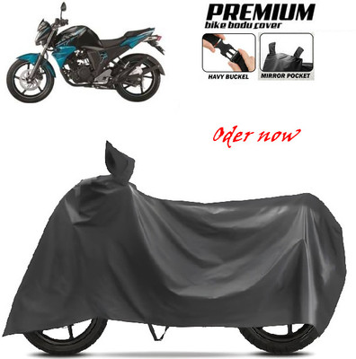smwzxyu Waterproof Two Wheeler Cover for Bajaj, Hero, Honda, TVS, Ola(Black)