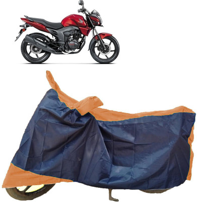 AutoKick Two Wheeler Cover for Honda(CB Trigger, Multicolor)