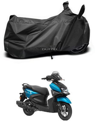 Duffel Two Wheeler Cover for Yamaha(RayZR 125 BS6, Black)