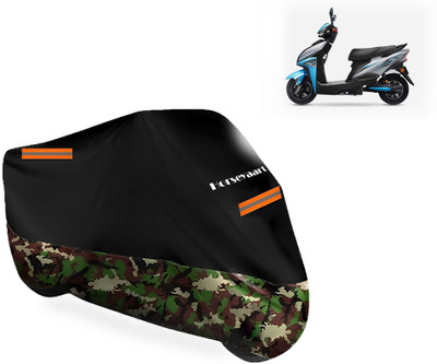 Horseyaart Waterproof Two Wheeler Cover for Techo Electra(Raptor, Multicolor)