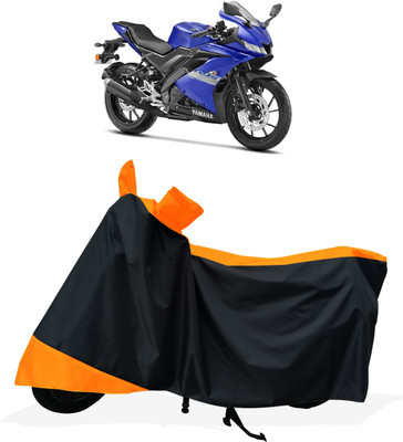 Tricway Two Wheeler Cover for Yamaha(YZF R15 S, Orange)
