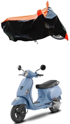 VESMEI Two Wheeler Cover for Vespa(Vespa SXL, Orange)