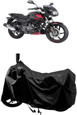 MMSSTAR Waterproof Two Wheeler Cover for Bajaj(Pulsar 150 BS6, Black)