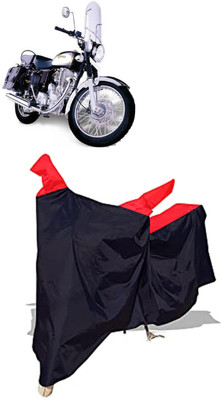Amexride Two Wheeler Cover for Royal Enfield(Machismo 350, Black)