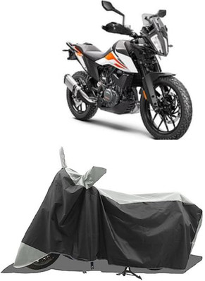 GROFATIK Two Wheeler Cover for KTM(390 Adventure BS6, Grey)