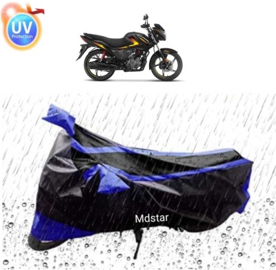 MMSSTAR Waterproof Two Wheeler Cover for Bajaj(Pulsar 135 LS DTS-i, Blue, Black)