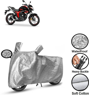 CODOKI Waterproof Two Wheeler Cover for Suzuki(Gixxer Special Edition, Silver)